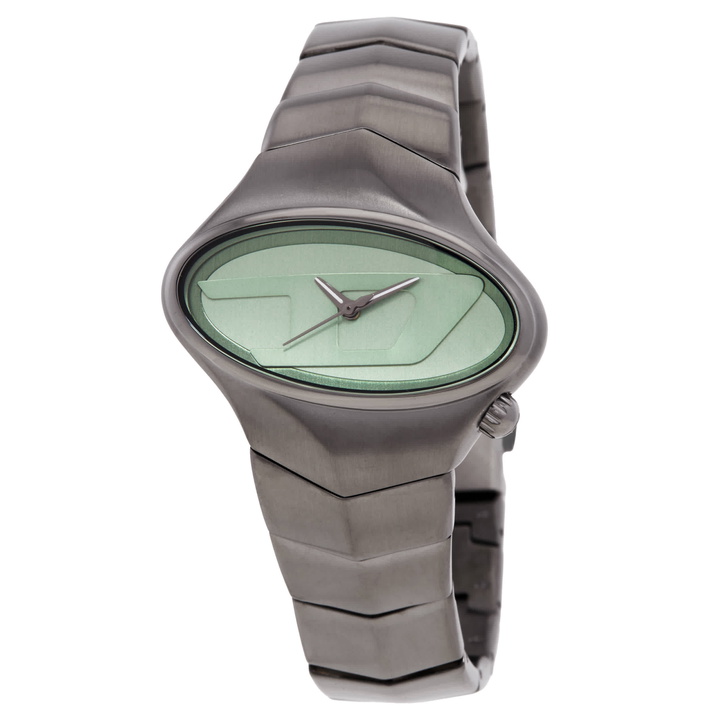 Photo: Diesel D-Rush Quartz Green Dial Mens Watch DZ2241