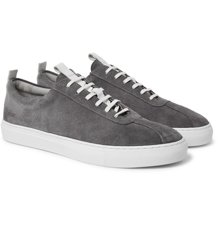 Photo: Grenson - Suede Sneakers - Men - Gray