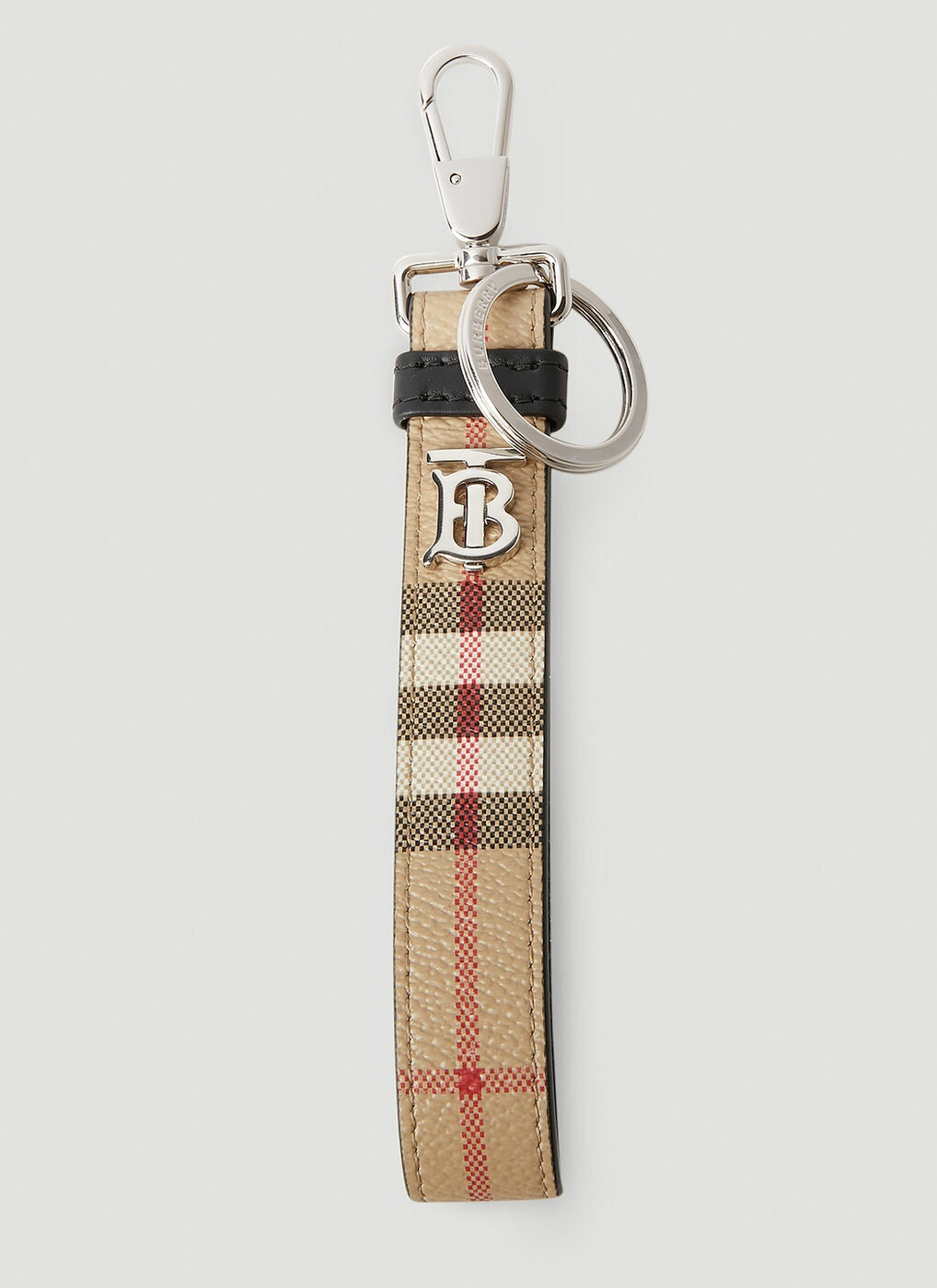 Burberry Monogram Print E-canvas and Leather Lanyard 8025468