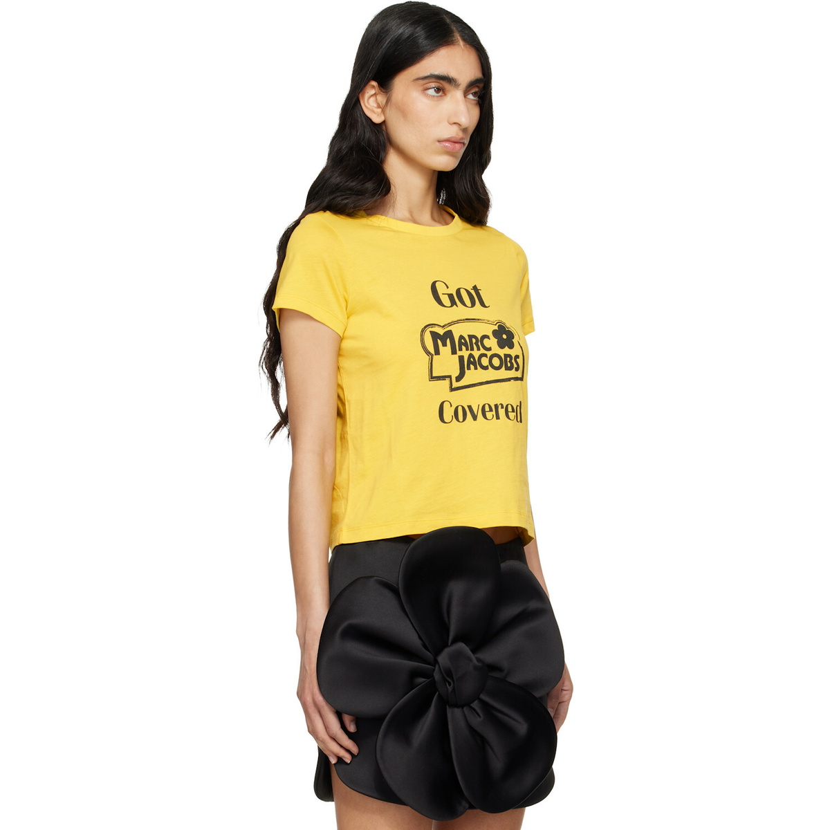 Marc Jacobs Yellow Summer Femme T-shirt