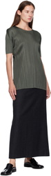 PLEATS PLEASE ISSEY MIYAKE Gray Monthly Colors June T-shirt