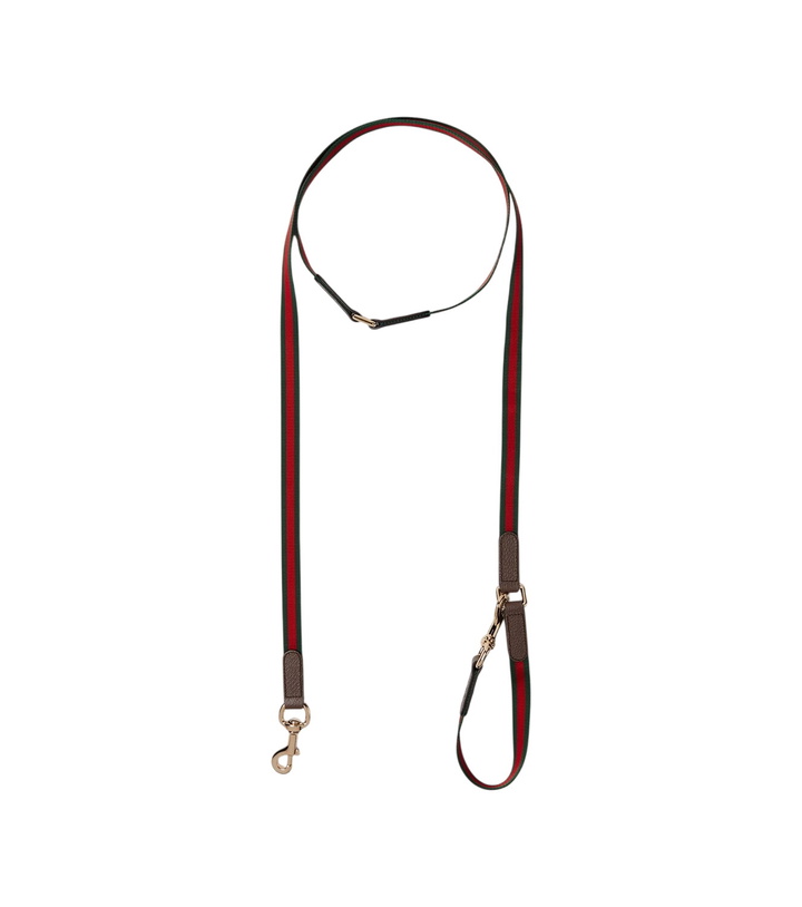 Photo: Gucci Web Stripe dog leash