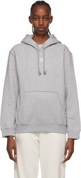 adidas Originals Gray Cotton Hoodie