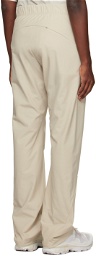 POST ARCHIVE FACTION (PAF) Beige Technical Trousers