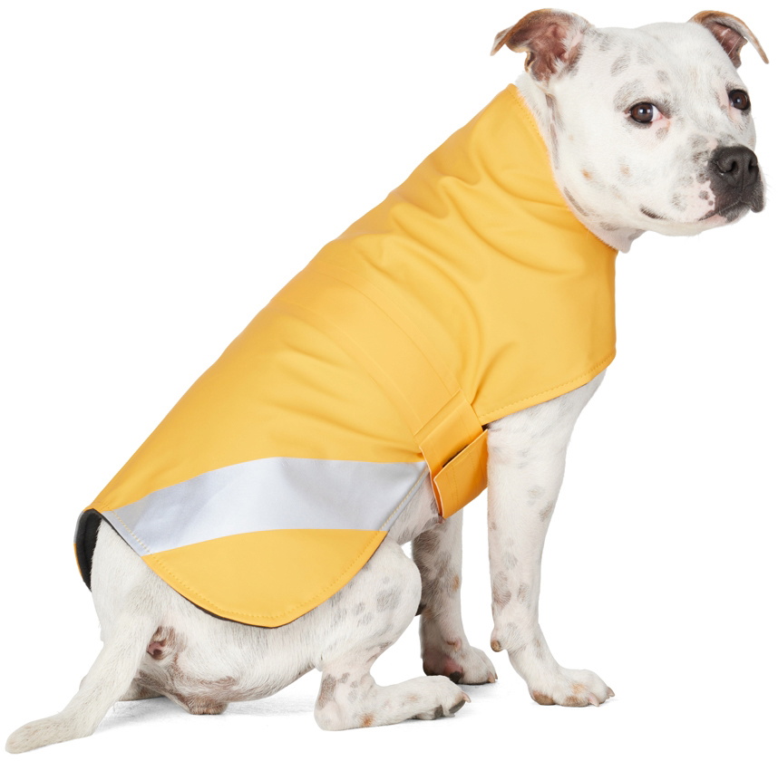 Stutterheim SSENSE Exclusive Yellow Dog Raincoat Stutterheim