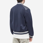 Moncler Men's Varsity Down Jacket in Navy