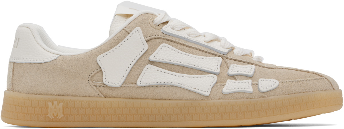 【関税込み】AMIRI ベージュ Pacific Bones スニーカー AMIRI Beige Pacific Bones Sneakers Amiri