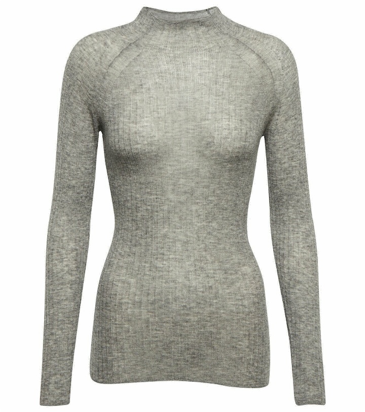 Photo: Wolford - Air knitted virgin wool top