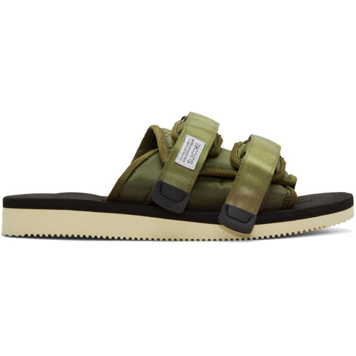 Photo: Suicoke Green Moto Sandals