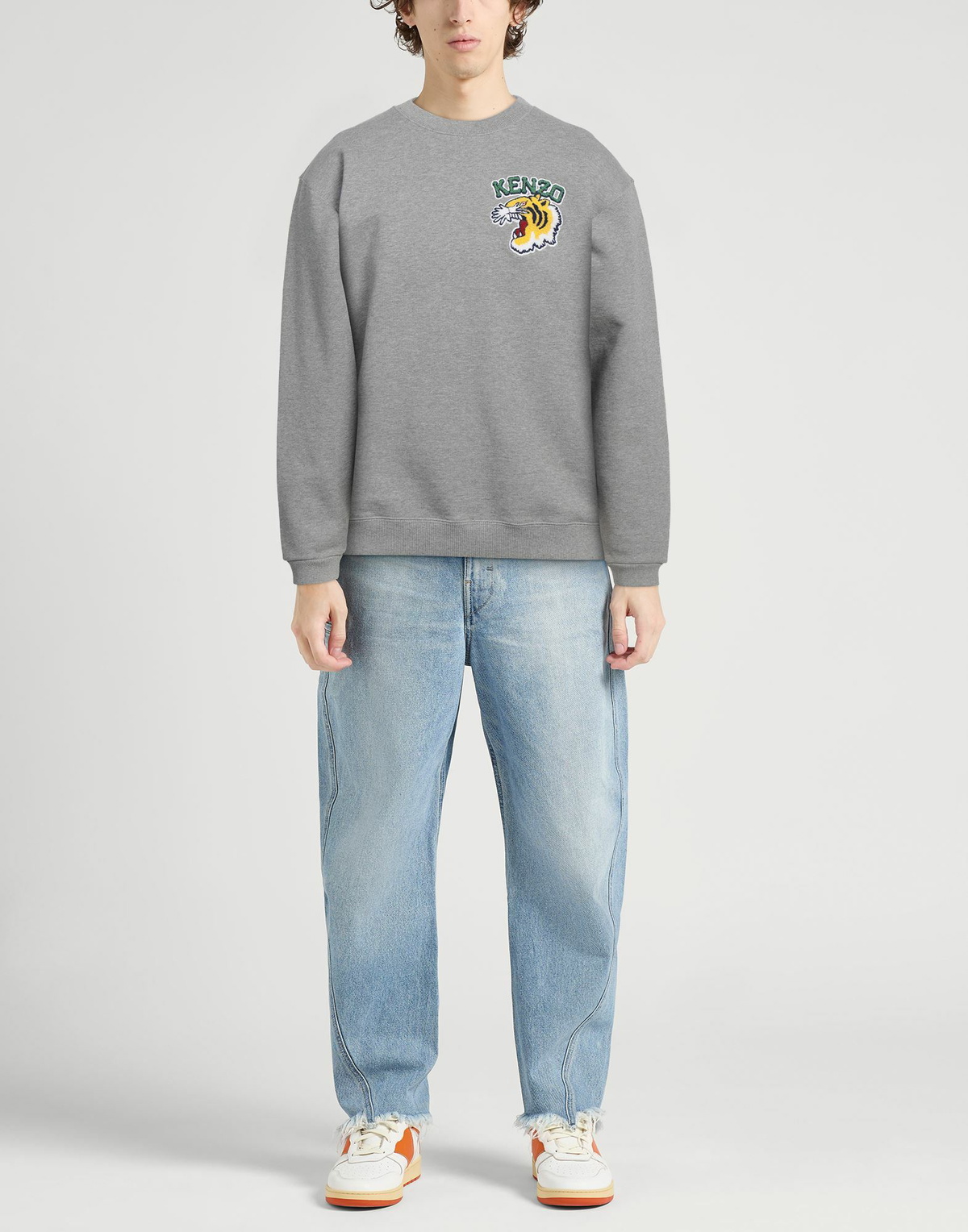 Kenzo Mens Sweatshirt in Grey