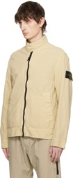 Stone Island Beige Patch Jacket