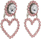 Safsafu Pink Love Me Clip-On Earrings
