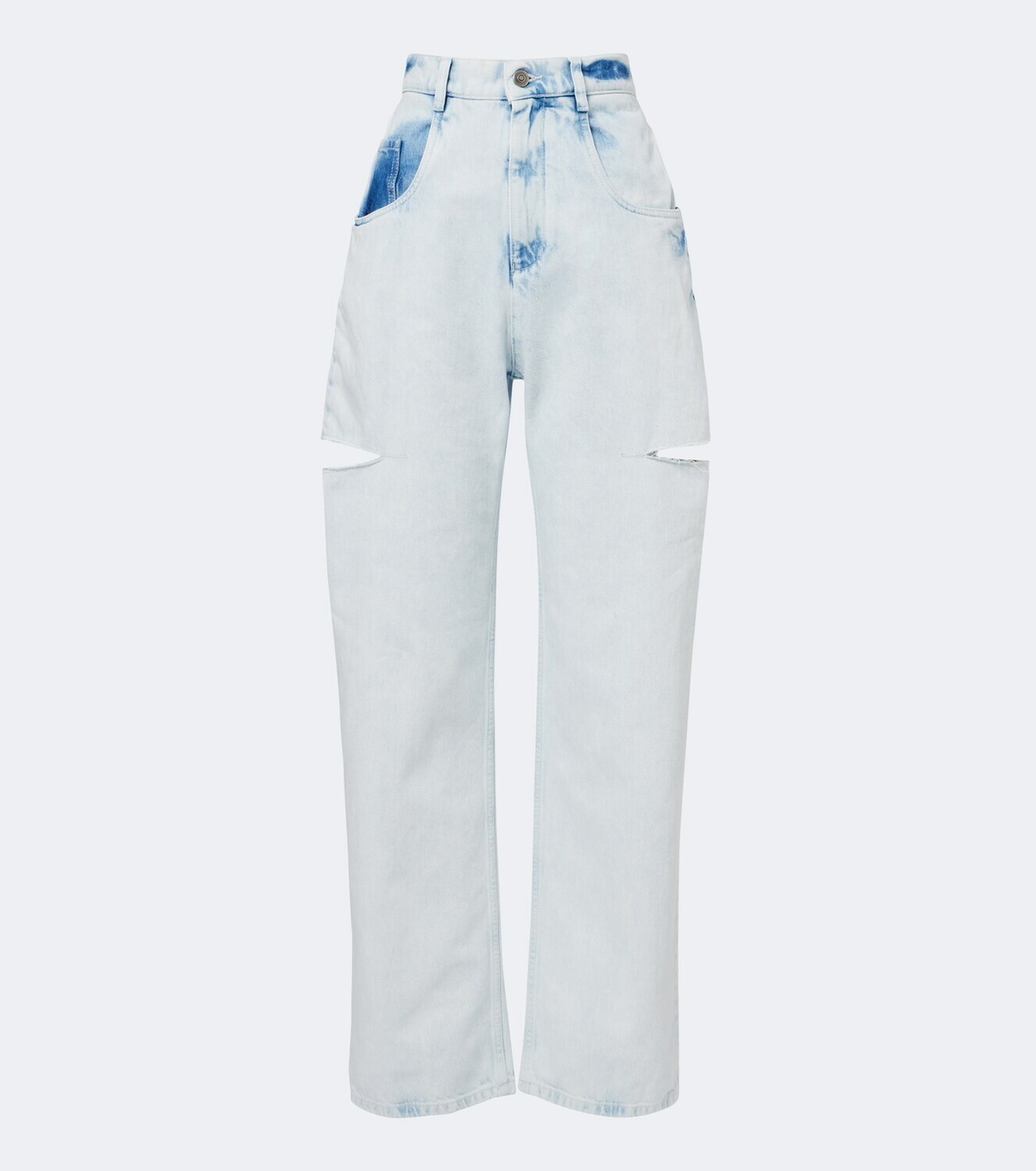 Maison Margiela Cutout wide-leg jeans