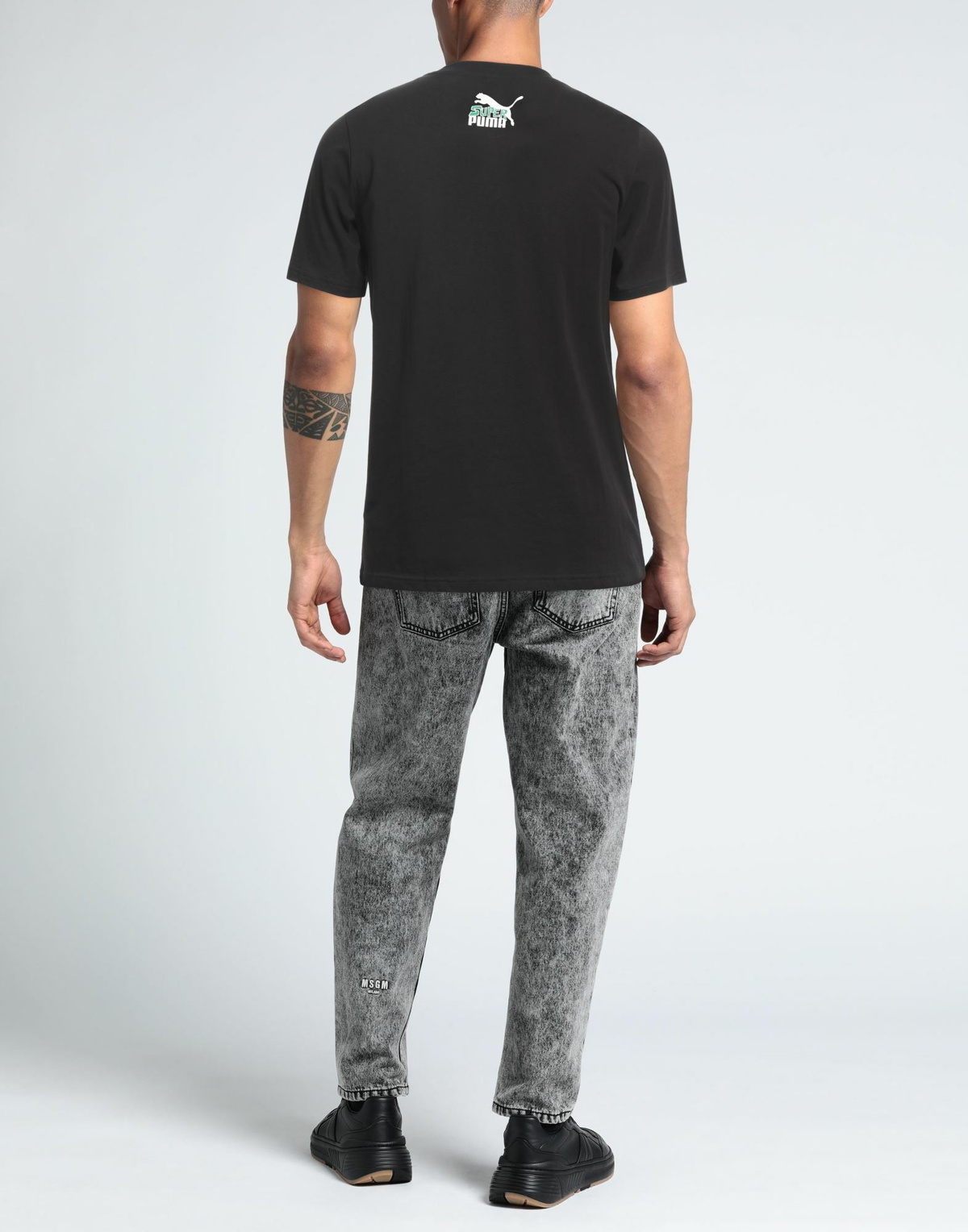 Puma Mens T-shirt in Black
