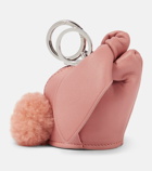 Loewe Bunny leather keychain