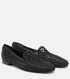 Le Monde Béryl Soft woven leather slip-on shoes