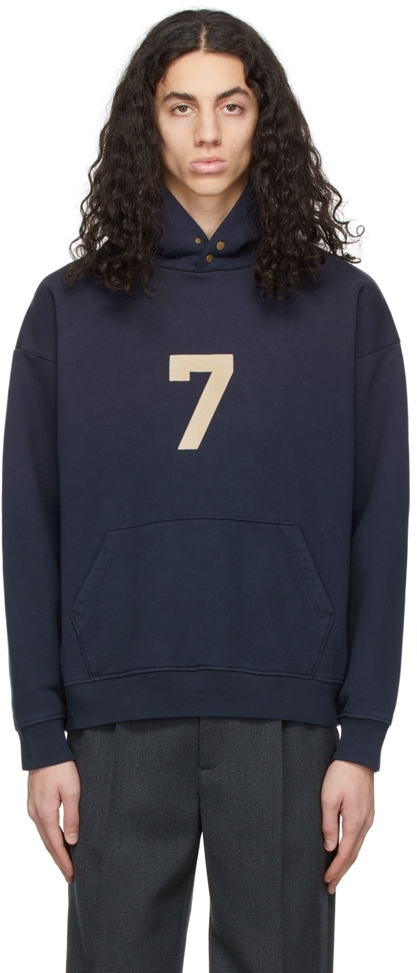 Photo: Fear of God Navy 7 Hoodie