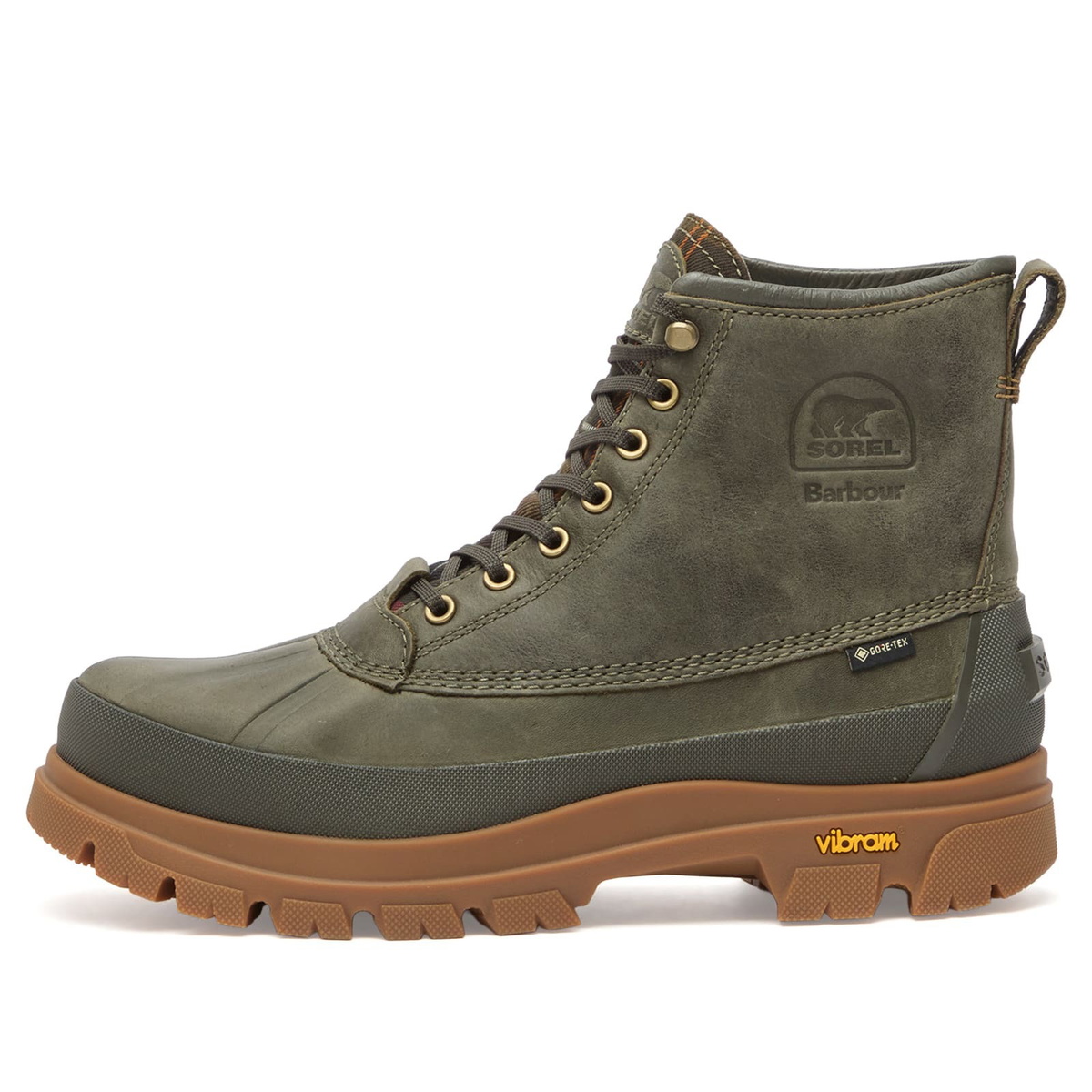 Sorel Men's x Barbour Daystorm Horizon Gtx in Alpine Tundra/Gum