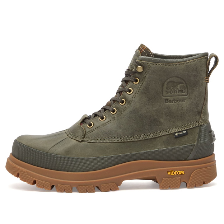 Photo: Sorel Men's x Barbour Daystorm Horizon Gtx in Alpine Tundra/Gum