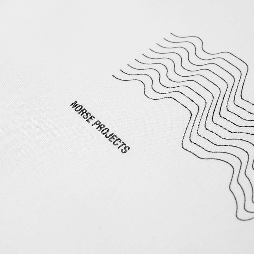 Norse Projects Niels Topography Logo Tee Norse Projects, image size:1000x1000