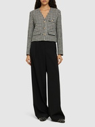 ANINE BING Cara Houndstooth Jacket