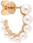 Sophie Bille Brahe White Petit Boucle de Perle Single Earring