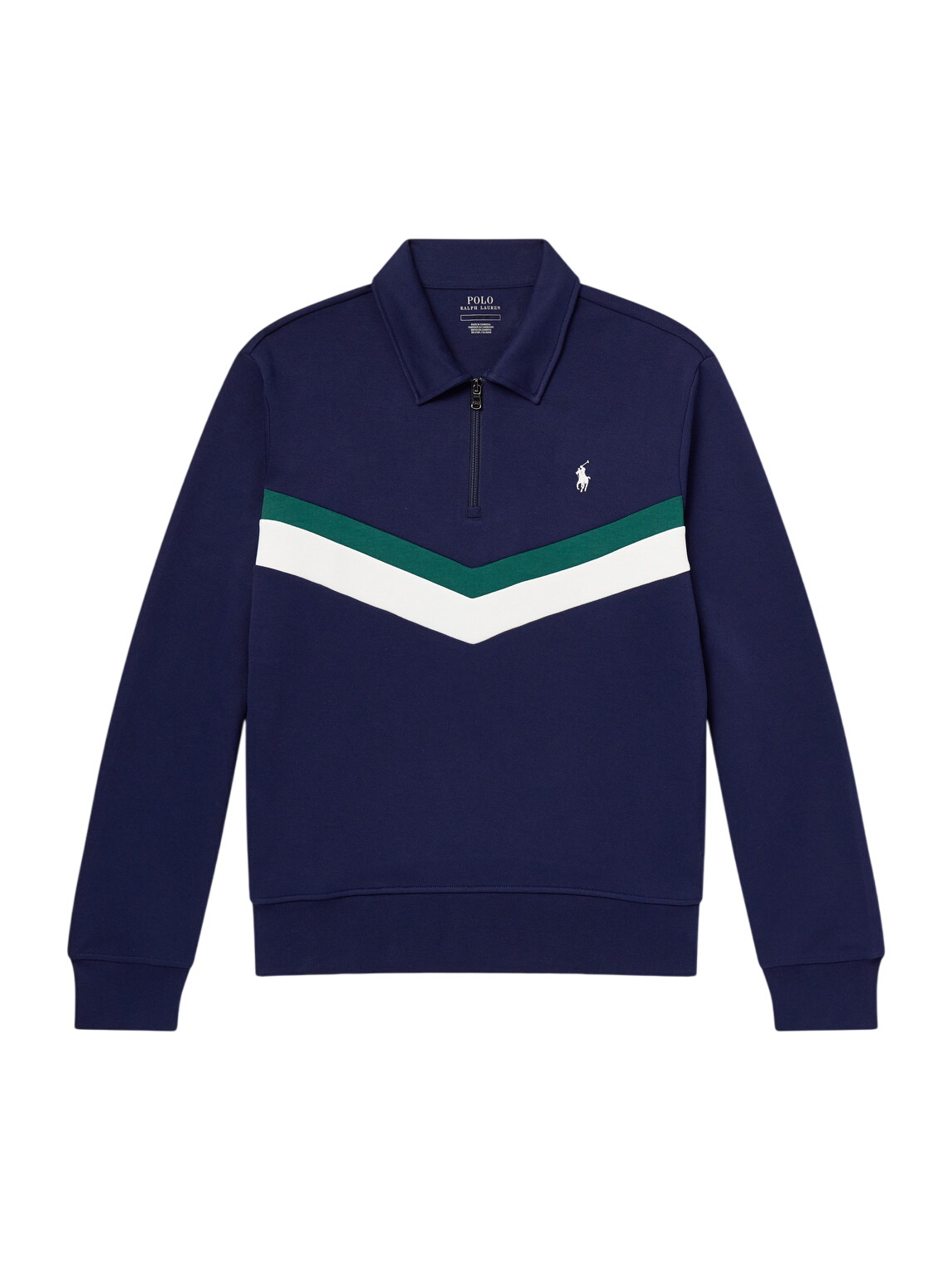 Polo Ralph Lauren Americas Cup Sailboat Print Crew Sweat White