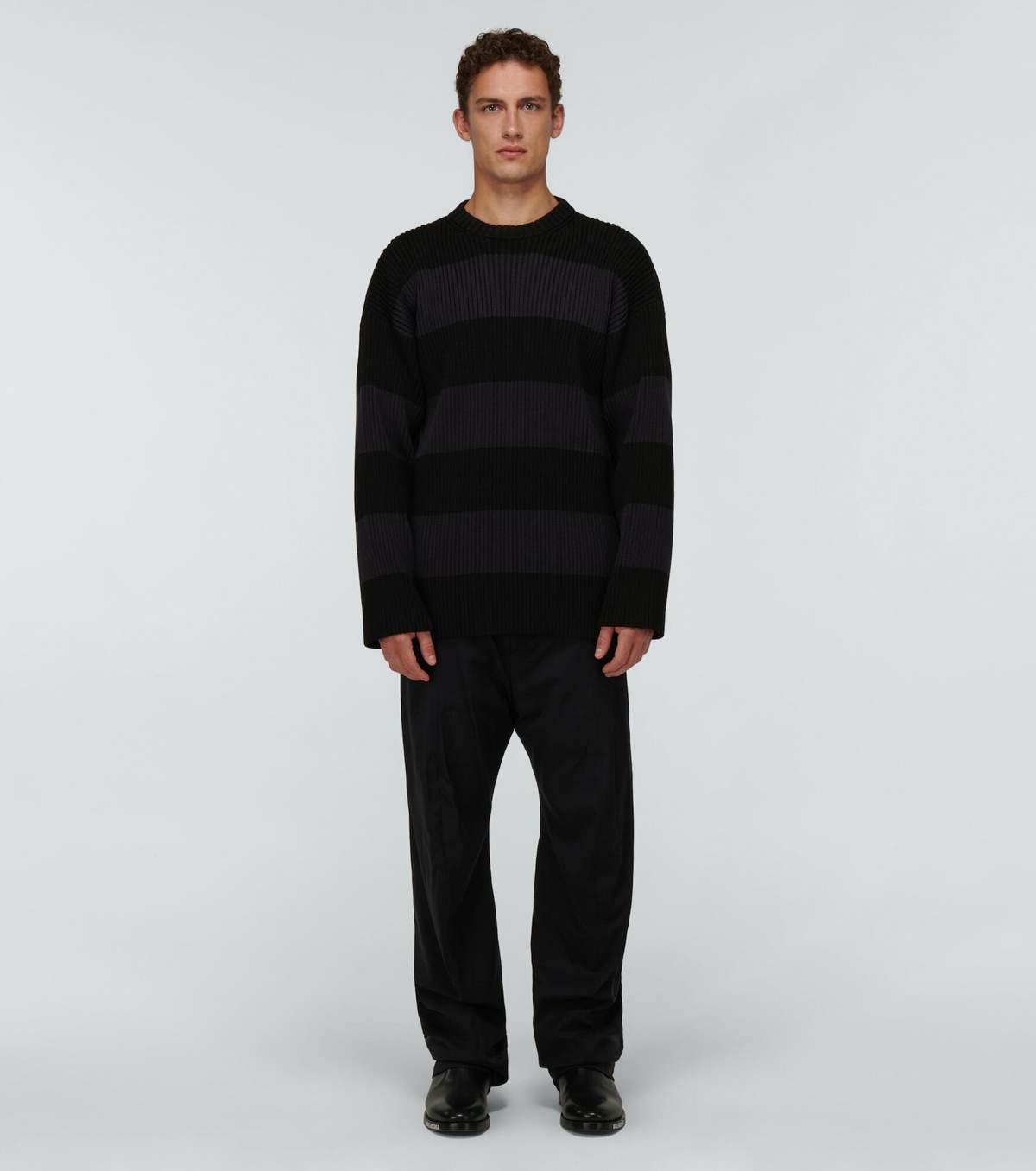 Balenciaga - Striped crewneck sweater Balenciaga