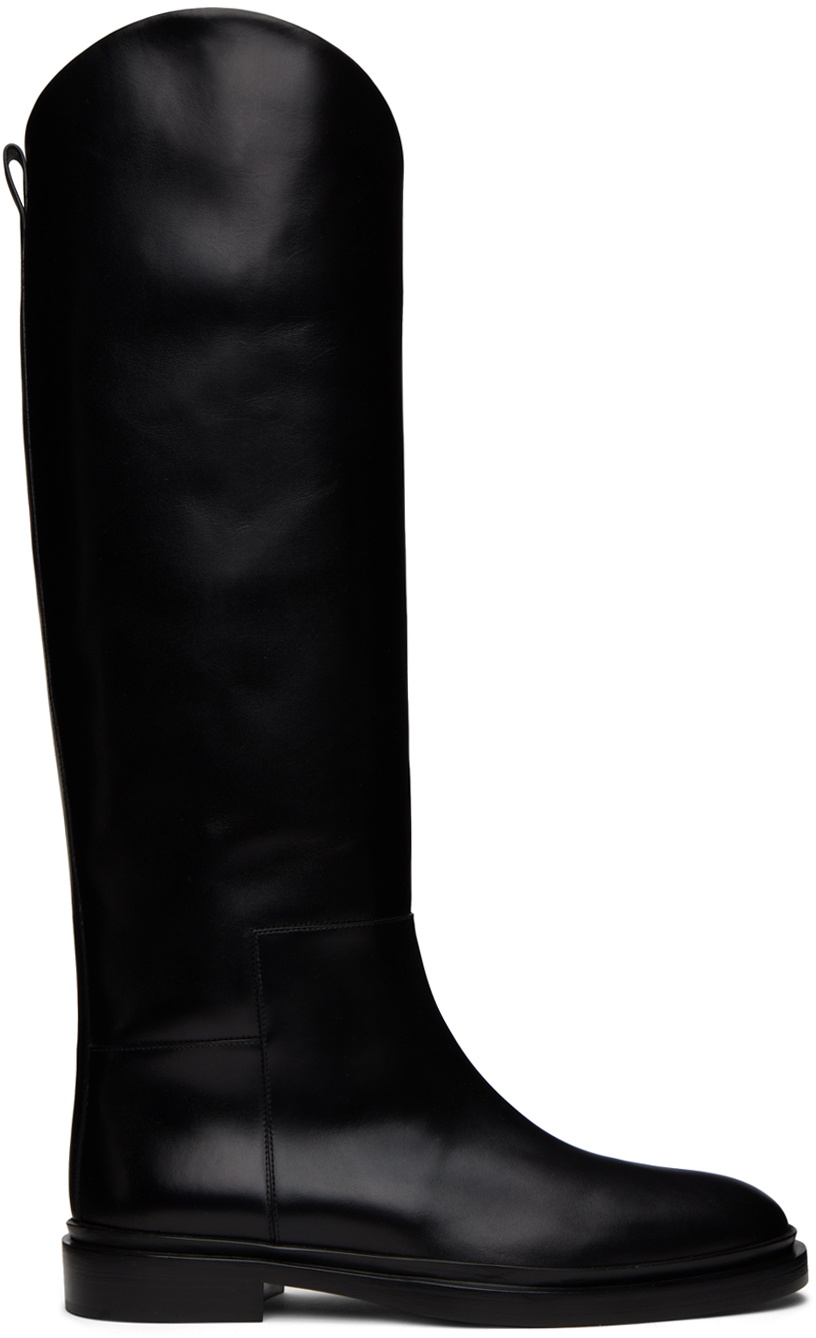 ミドルブーツ JIL SANDER Women Boots J16WW0029P4942 001 Black SANDER Jil Sander(ジルサンダー) ミドルブーツ(レディース