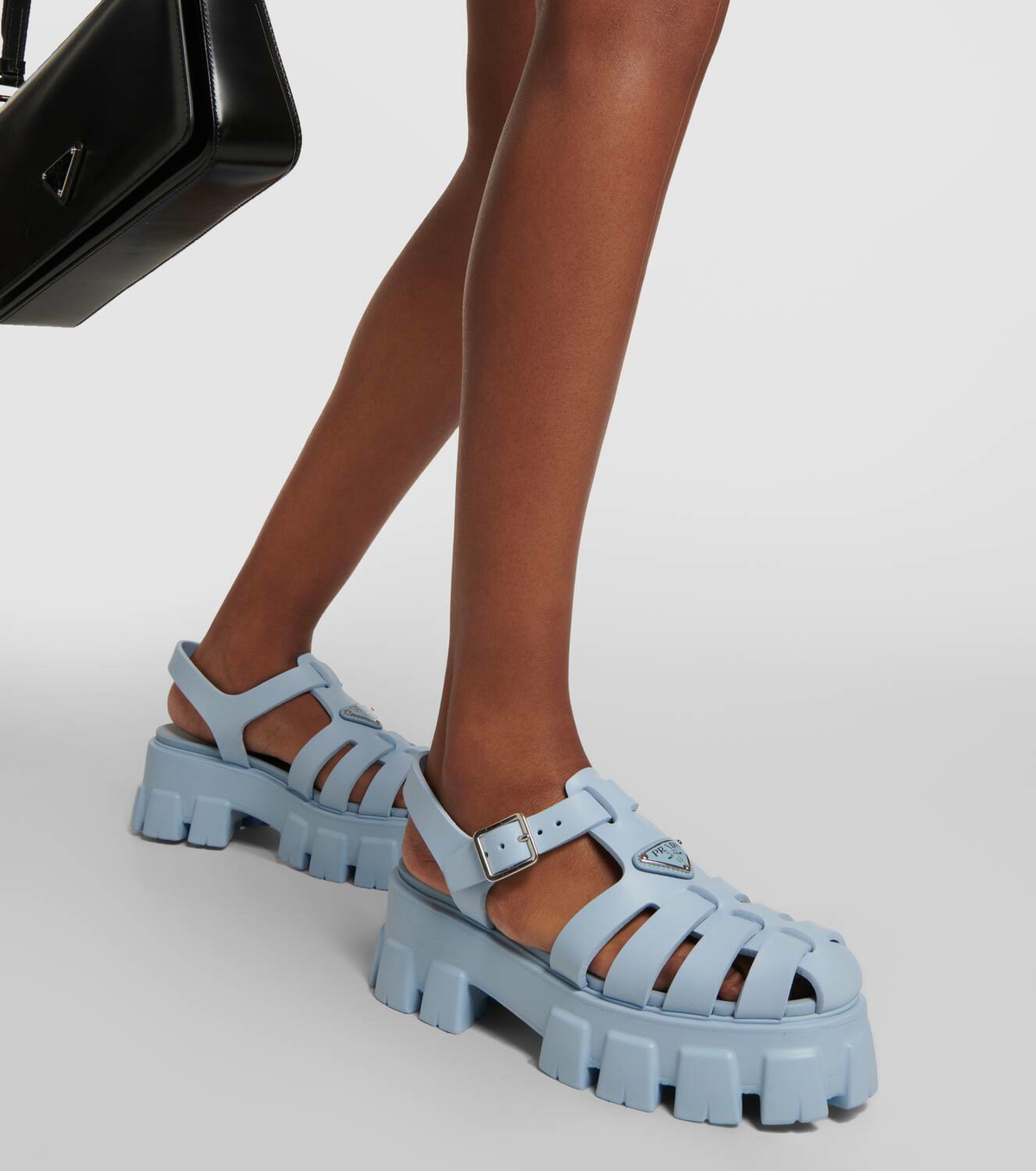 Prada Monolith platformサンダル Prada Monolith platform sandals Prada