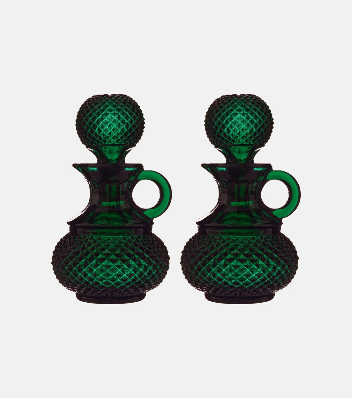 Cabana Galeano glass oil and vinegar set