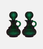 Cabana Galeano glass oil and vinegar set