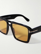 TOM FORD - Redford Aviator-Style Acetate Sunglasses