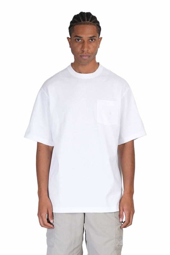 Photo: The North Face Ss Dome Relaxed Tee T-shirt In White Cotton