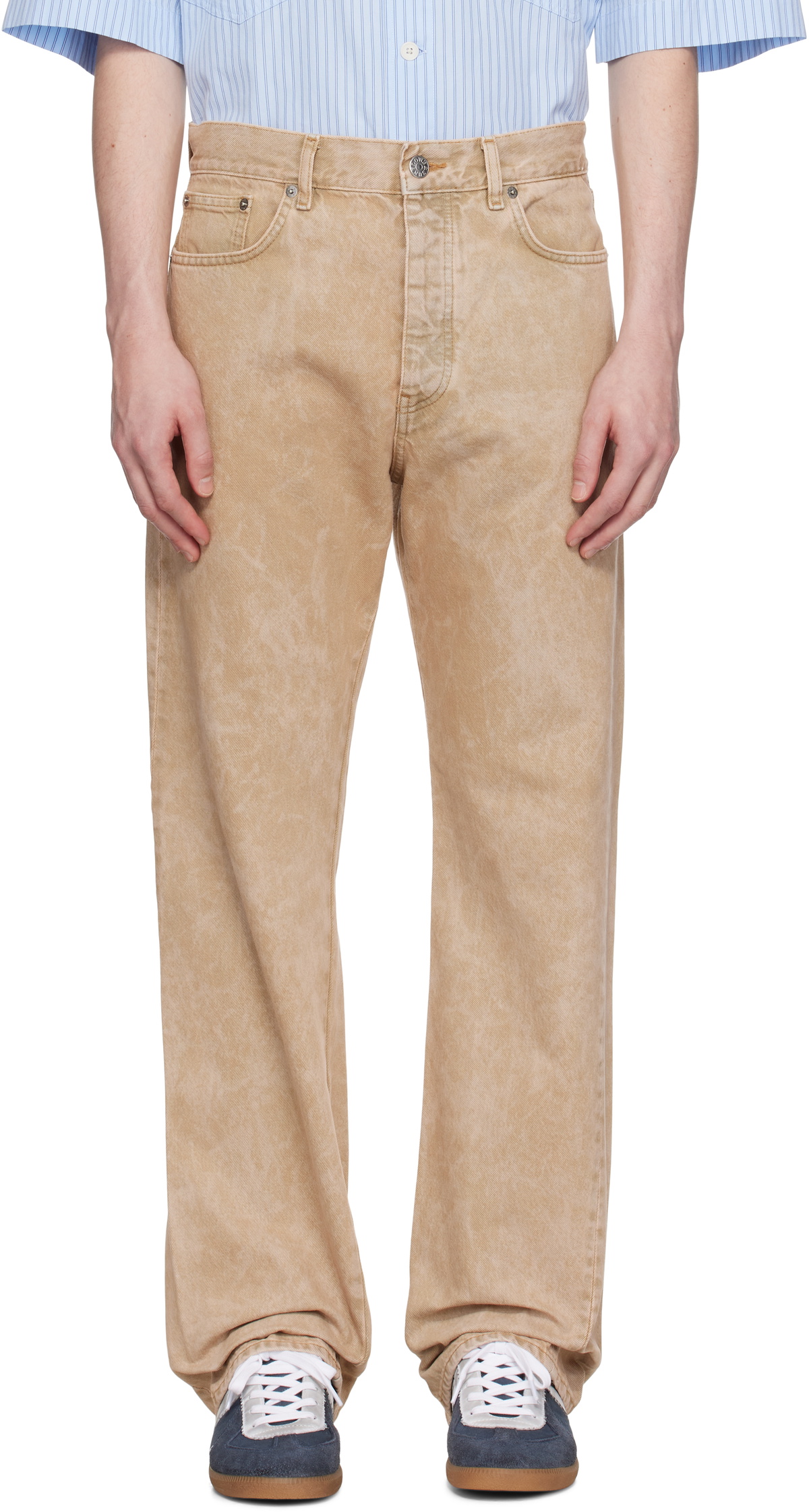 Sunflower Beige Straight Twist Jeans Sunflower