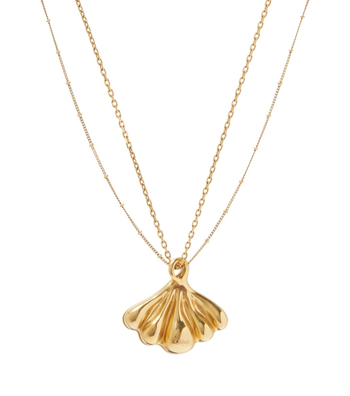 Photo: Chloé Shell pendant necklace