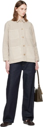 A.P.C. Beige Mina Chore Jacket