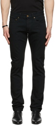 Saint Laurent Black Slim Worn Jeans