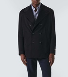 Canali Wool and cashmere overcoat