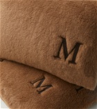 Max Mara - Monogrammed teddy cushion