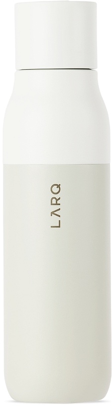 Photo: LARQ White & Taupe Self-Cleaning Filtered Water Bottle
