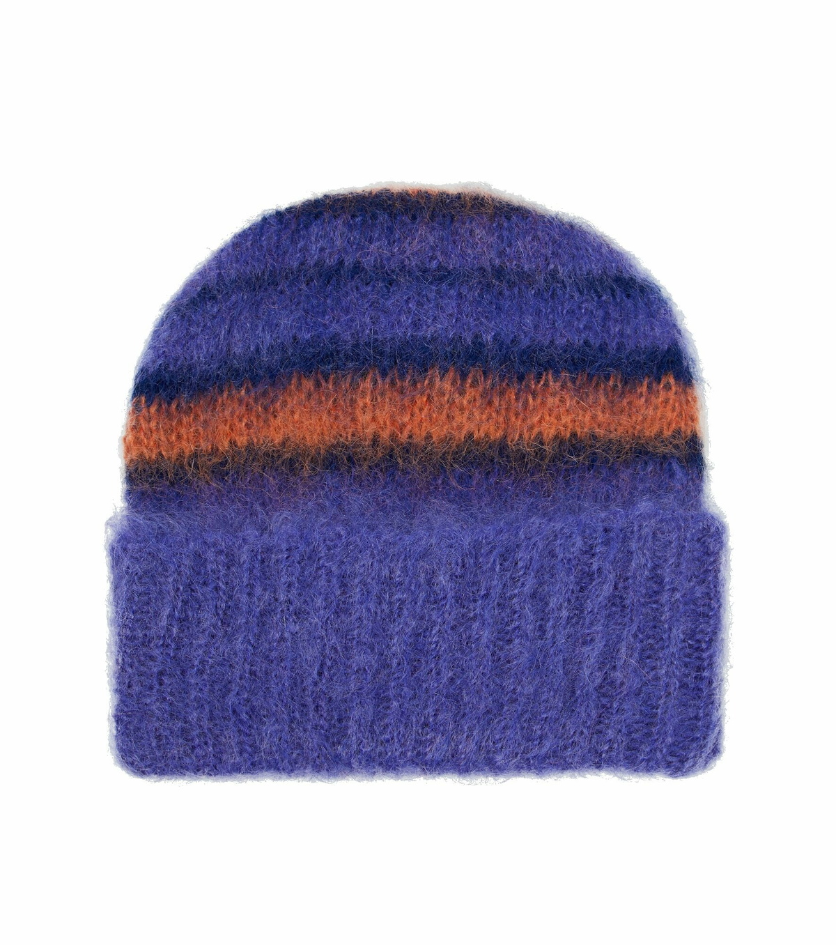 Marni - Striped mohair-blend beanie Marni