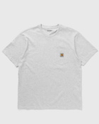 Carhartt Wip S/S Pocket T Shirt Grey - Mens - Shortsleeves