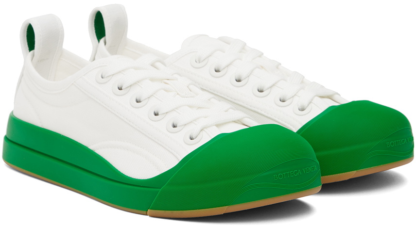 Bottega Veneta White Vulcan Sneakers Bottega Veneta