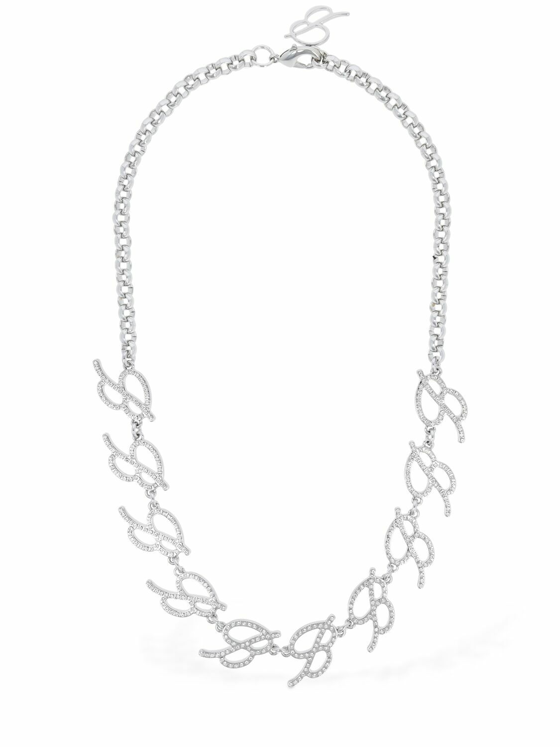 BLUMARINE - B Logo Crystal Choker Blumarine