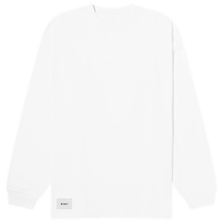 Photo: WTAPS Men's 10 Long Sleeve Plain T-Shirt in White