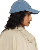 ANINE BING Blue Jeremy Baseball Cap
