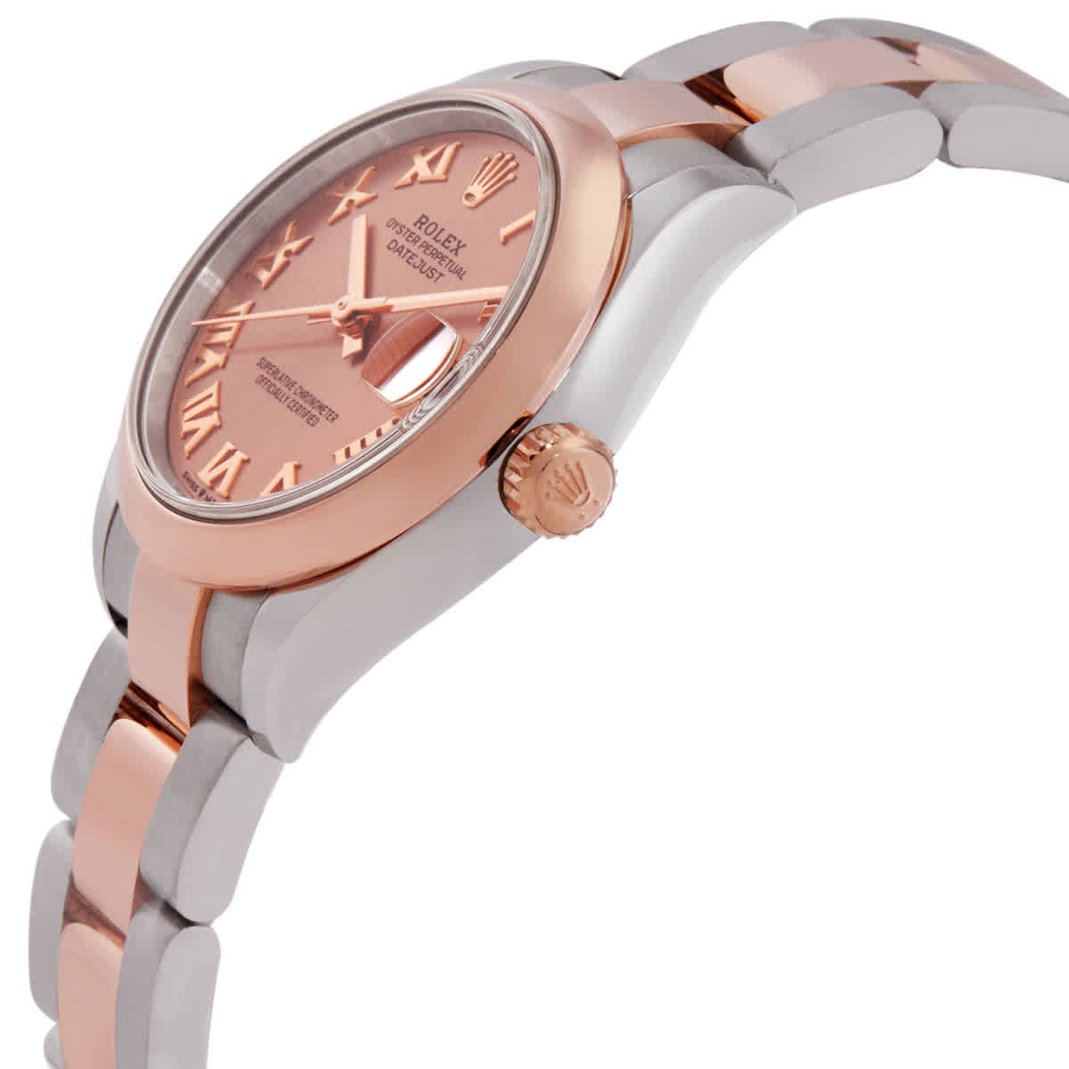 Rolex Datejust 31 Rose Dial Automatic Ladiess Steel and 18kt Everose Gold Oyster Watch 278241PRO