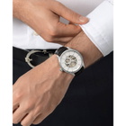 Porsamo Bleu Cassius Automatic White Dial Mens Watch 801ACAL