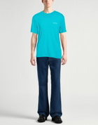 Trussardi Mens T-shirt in Turquoise